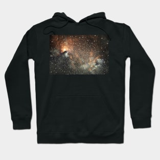 Fiery snowfall Hoodie